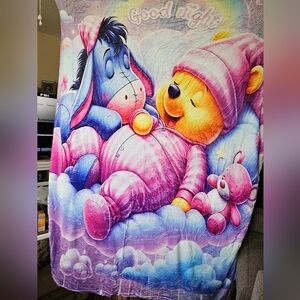 Disney Winnie the Pooh/Eeyore Blanket